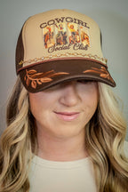 Gold Trucker Hat Chain