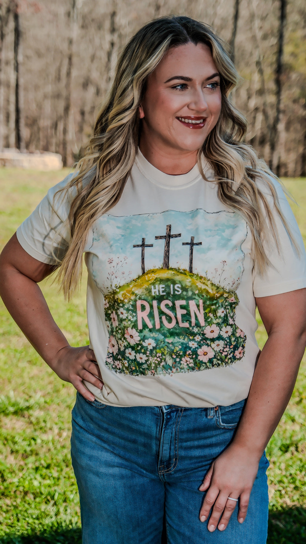 He is Risen Graphic Tee