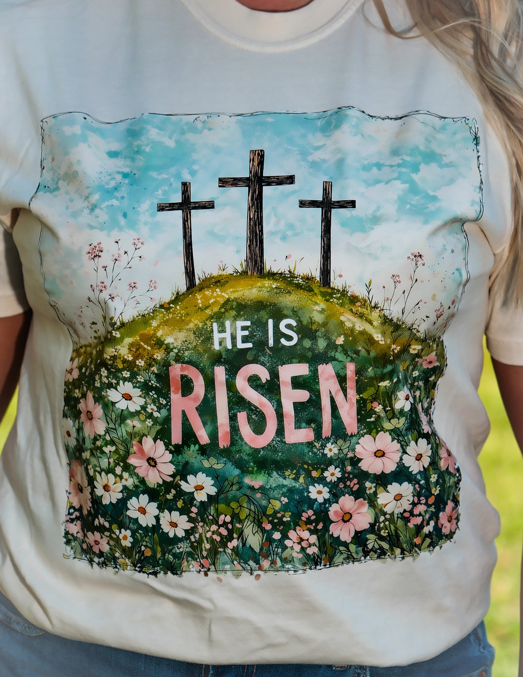 He is Risen Graphic Tee